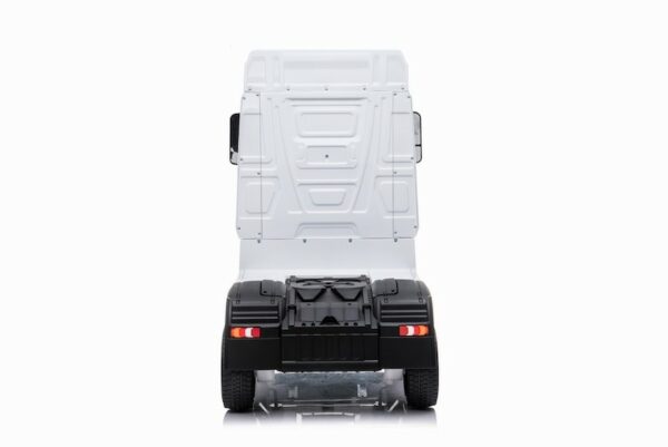 MERCEDES-BENZ ACTROS TRUCK, 2X12V-7AH ELECTRIC RIDE ON TOY - WHITE - Image 8