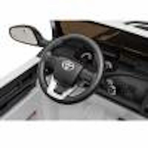 LICENSED TOYOTA HILUX RUGGED X  24V 2WD ELECTRIC RIDE ON CAR FOR KIDS (WHITE) - Image 8