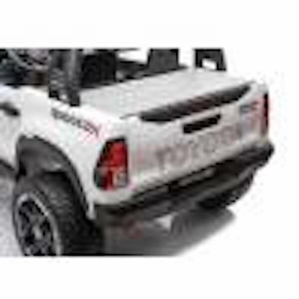 LICENSED TOYOTA HILUX RUGGED X  24V 2WD ELECTRIC RIDE ON CAR FOR KIDS (WHITE) - Image 5