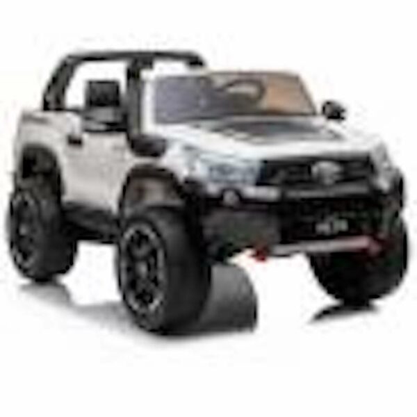 LICENSED TOYOTA HILUX RUGGED X  24V 2WD ELECTRIC RIDE ON CAR FOR KIDS (WHITE) - Image 2