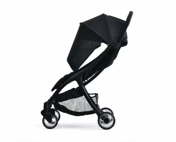 TINY WORLD COMPACT CABIN LIGHT WEIGHT BABY STROLLER BABY PRAM TRAVEL CARRY - BLACK - Image 3