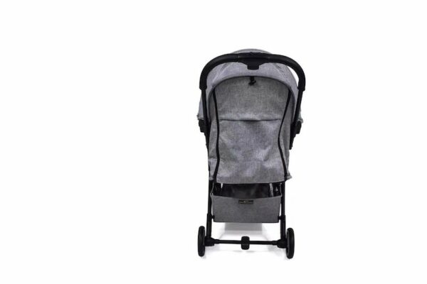 TINY WORLD COMPACT CABIN LIGHT WEIGHT BABY STROLLER BABY PRAM TRAVEL CARRY - GREY - Image 5