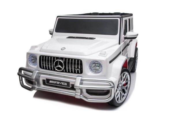 MERCEDES BENZ G63 AMG 24V - WHITE - GENUINE LICENSED 2 SEATER - Image 4