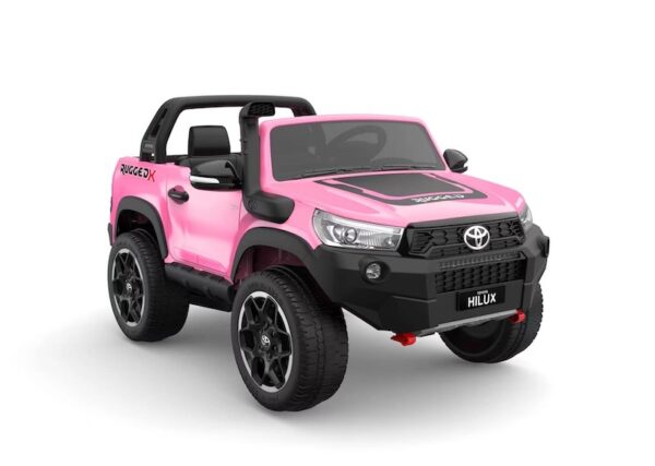 LICENSED TOYOTA HILUX RUGGED X  - 24V 2WD ELECTRIC RIDE ON CAR FOR KIDS - (PINK)
