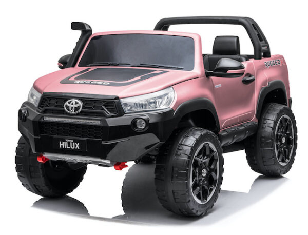 LICENSED TOYOTA HILUX RUGGED X  - 24V 2WD ELECTRIC RIDE ON CAR FOR KIDS - (PINK) - Image 5