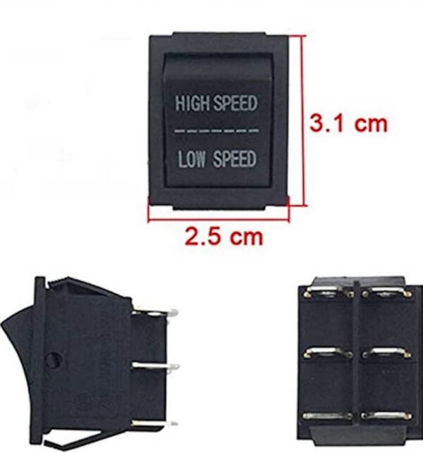 MERCEDES-BENZ G55 AMG HIGH SPEED & LOW SPEED SWITCH 6PIN
