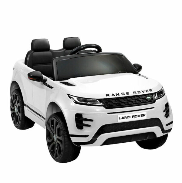 LICENSED RANGE ROVER EVOQUE  12V 2WD RIDE ON CAR FOR KIDS (WHITE)