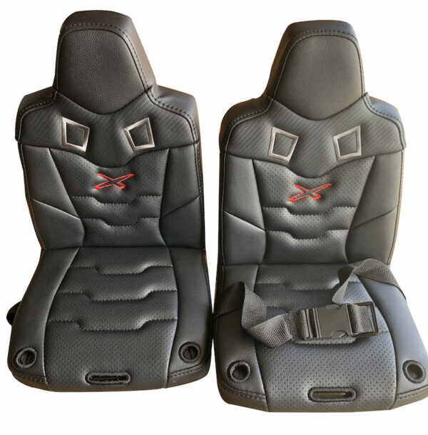 CAN-AM MAVERICK - 1 X PAIR LEATHER SEAT (2 LEATHER SEAT)