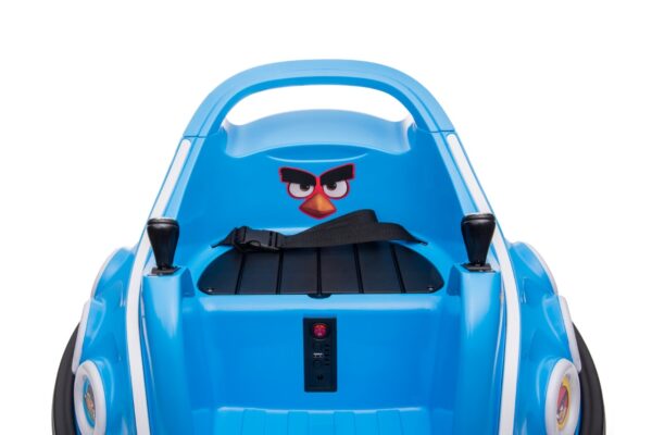 KIDS BUMPER CAR 12V REMOTE CONTROL ELECTRIC RIDE ON TOY CAR W/360 DEGREE SPIN (BLUE) - Image 2