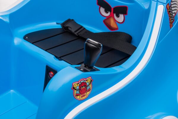 KIDS BUMPER CAR 12V REMOTE CONTROL ELECTRIC RIDE ON TOY CAR W/360 DEGREE SPIN (BLUE) - Image 4