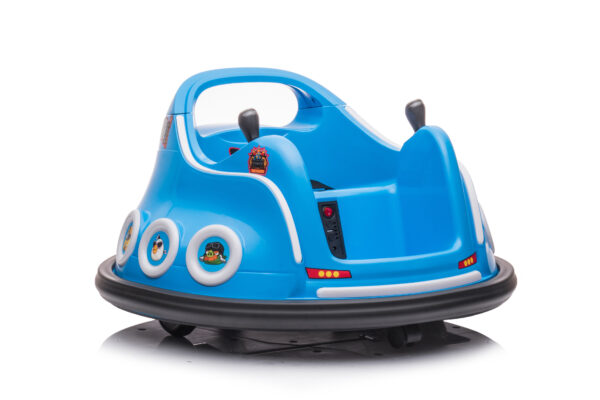 KIDS BUMPER CAR 12V REMOTE CONTROL ELECTRIC RIDE ON TOY CAR W/360 DEGREE SPIN (BLUE)